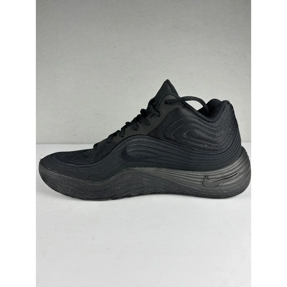 Nike Precision 8 Mid Basketball Shoes IH1105-001 Size 12 Black